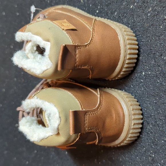 London fog collection cognac lil Andres boots new without tags size 7 - Picture 2 of 5